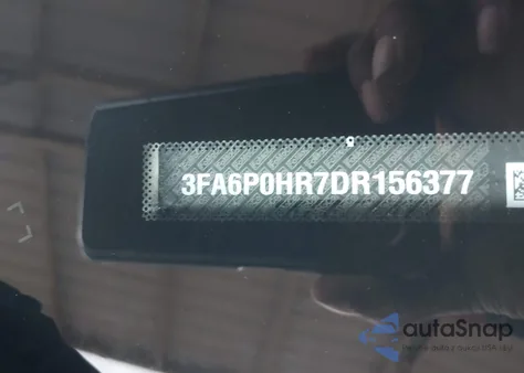 2013 Ford Fusion Se z USA, uszkodzony, nr VIN 3FA6P0HR7DR156377